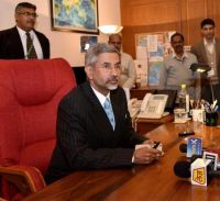 Dr  S  Jaishankar  in  his  new  role  as  Foreign  Secretary,  India.